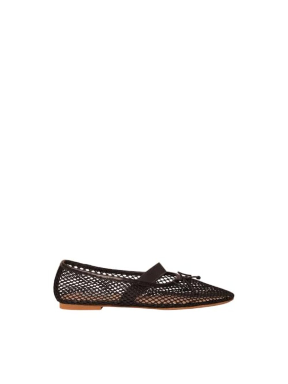 Mesh Mary Jane Flat Breathable Bungee Closure Casual